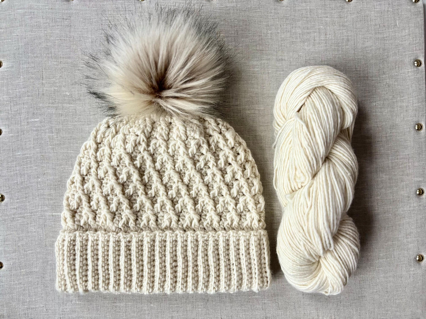 The Grayson Crochet Beanie Pattern in Four Sizes with Full Video Tutorial