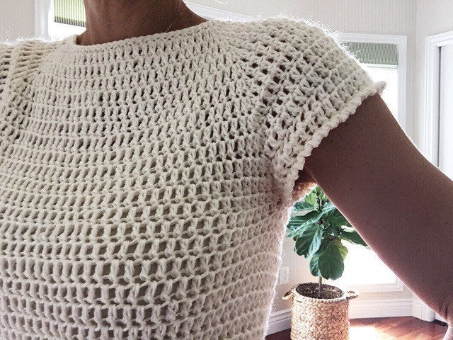 The Liliana Crochet Tee Pattern