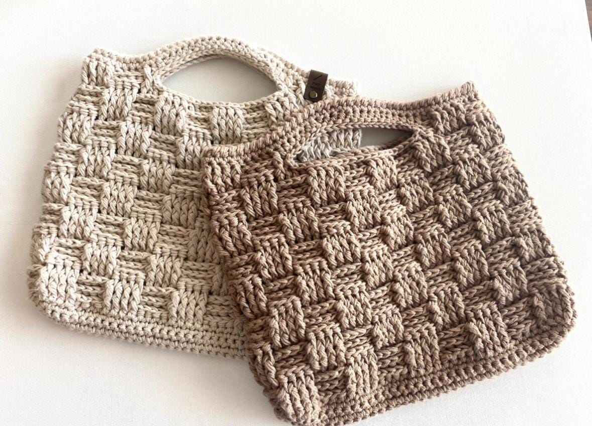The Teagan Crochet Tote Pattern with Video