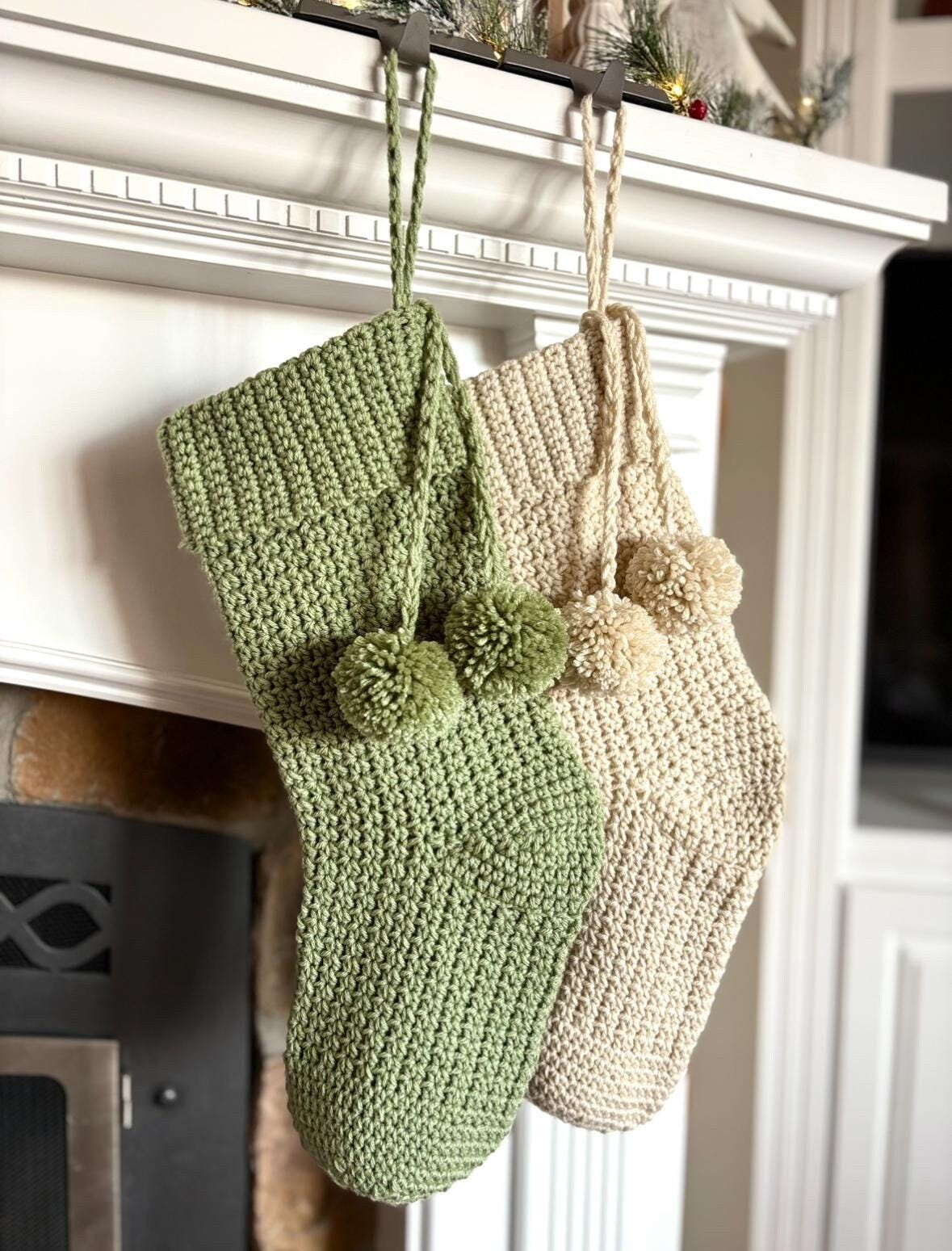 The Scotlyn Crochet Stocking Pattern, Crochet Pattern with Video