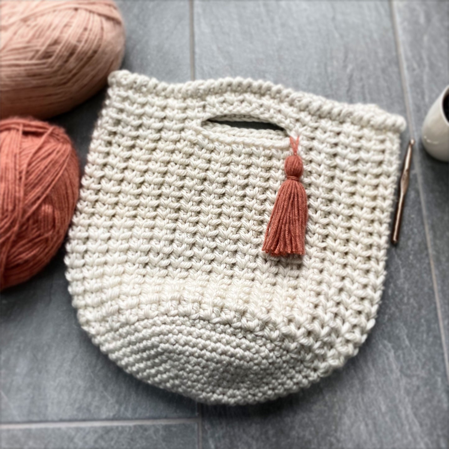 The Sutton Crochet Bag Pattern in 2 Sizes