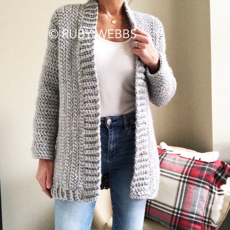 The Chrislyn Crochet Cardigan Pattern