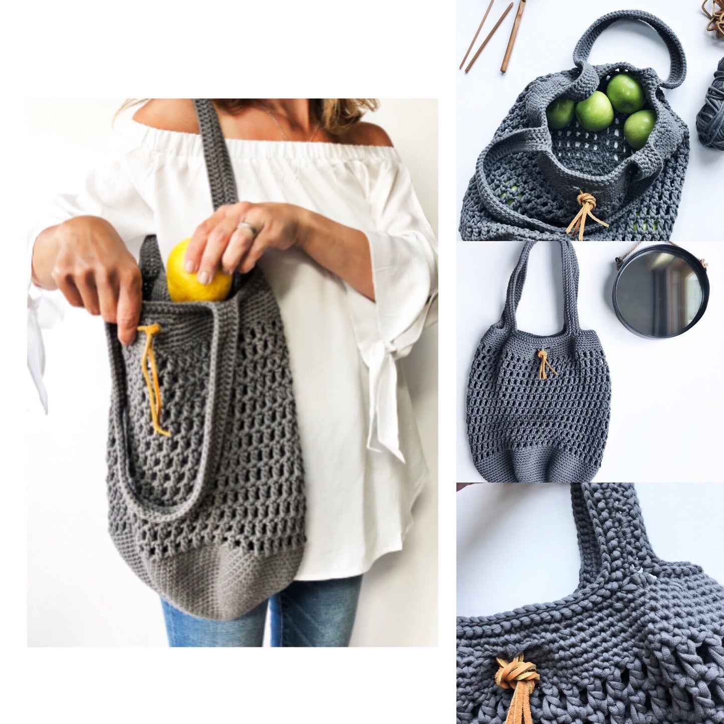 The Edgewater Market Tote Crochet Pattern