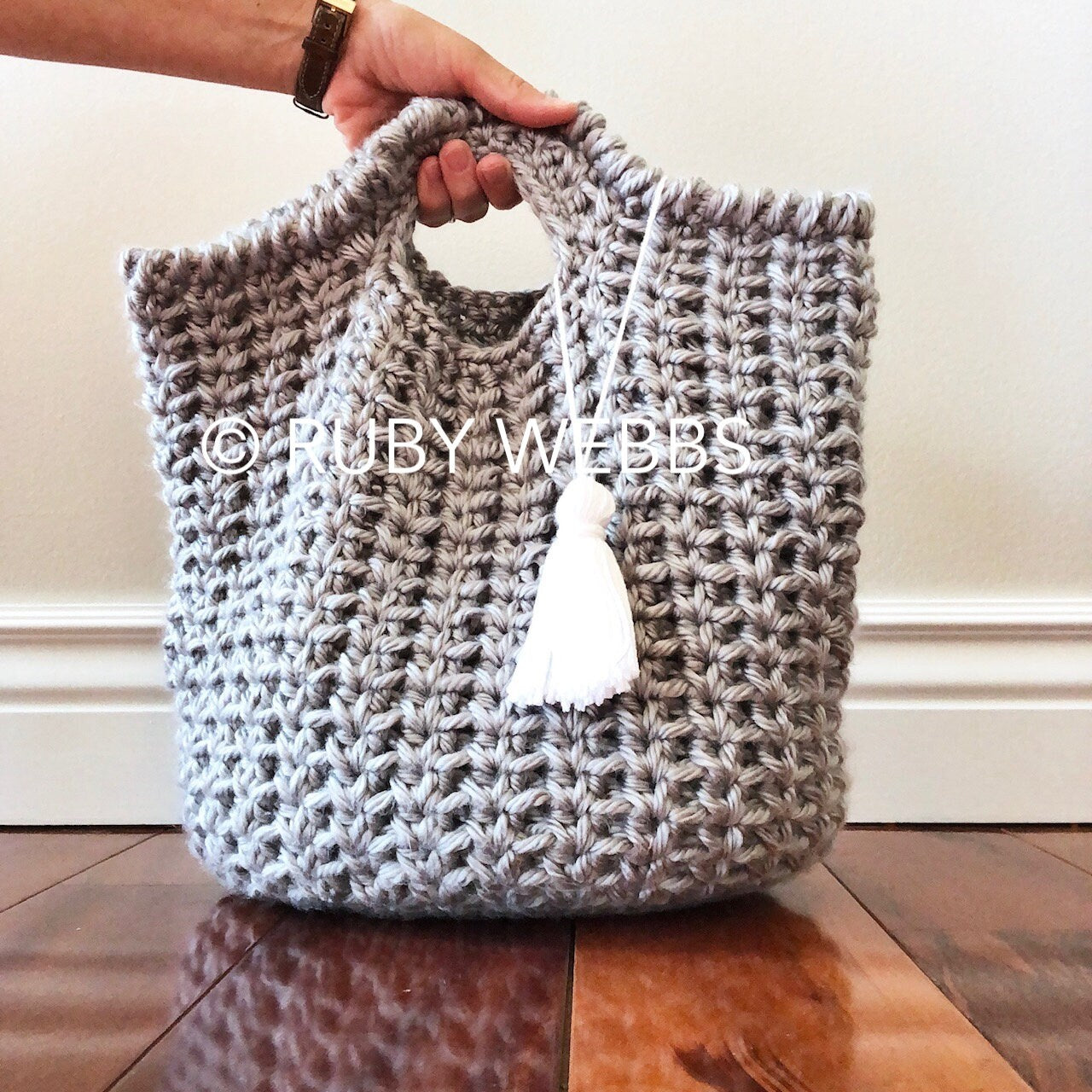 The Sutton Crochet Bag Pattern in 2 Sizes