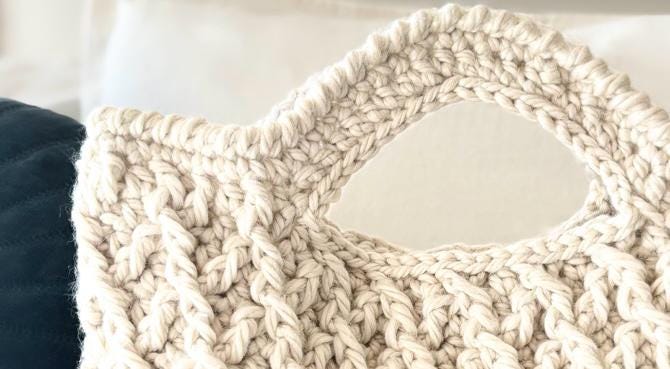 The Marlowe Crochet Tote Pattern with Video