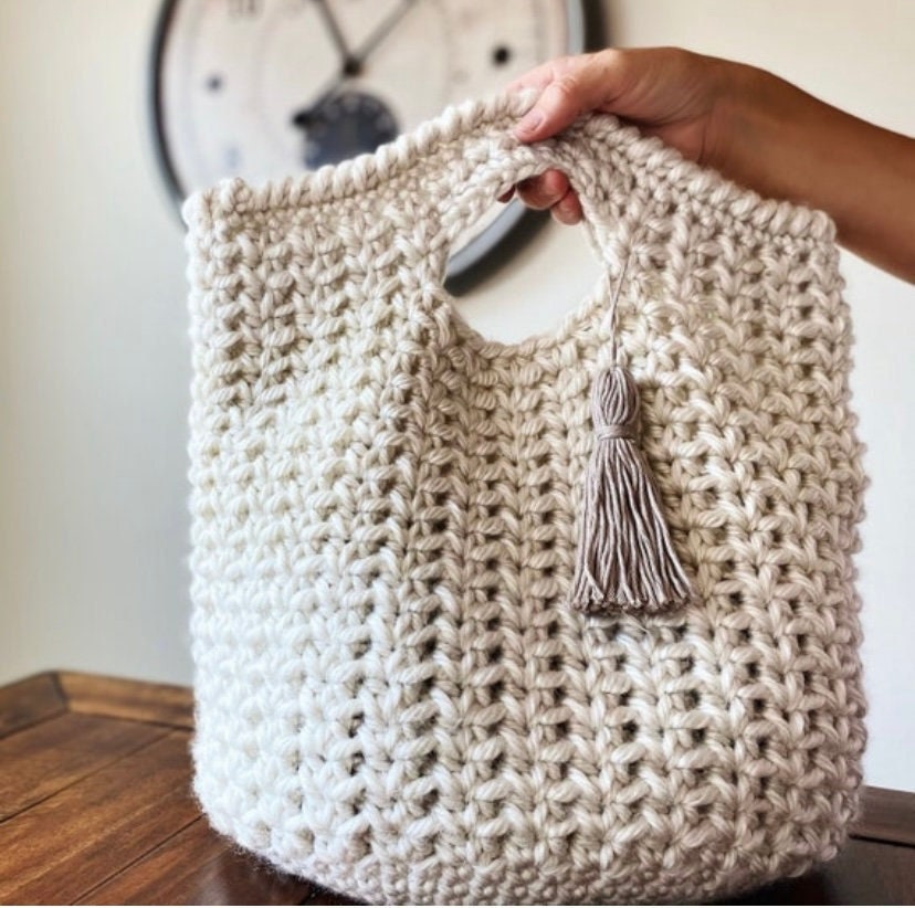 The Sutton Crochet Bag Pattern in 2 Sizes