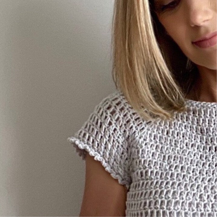 The Liliana Crochet Tee Pattern