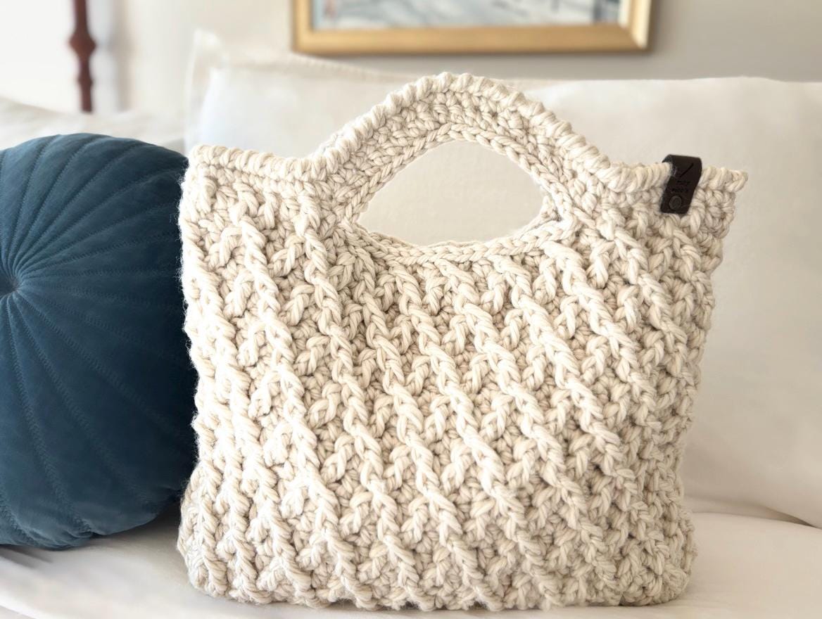 The Marlowe Crochet Tote Pattern with Video