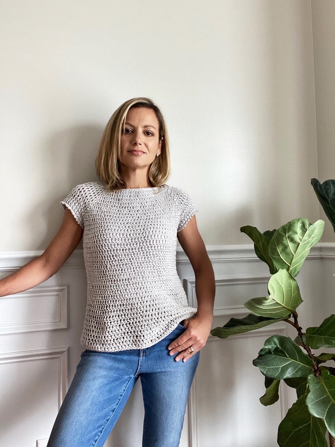The Liliana Crochet Tee Pattern