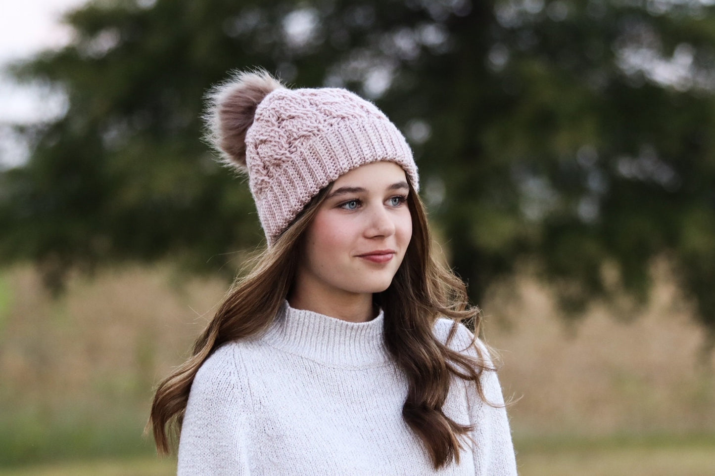 The Berkley Crochet Beanie Pattern PDF with Video Tutorial