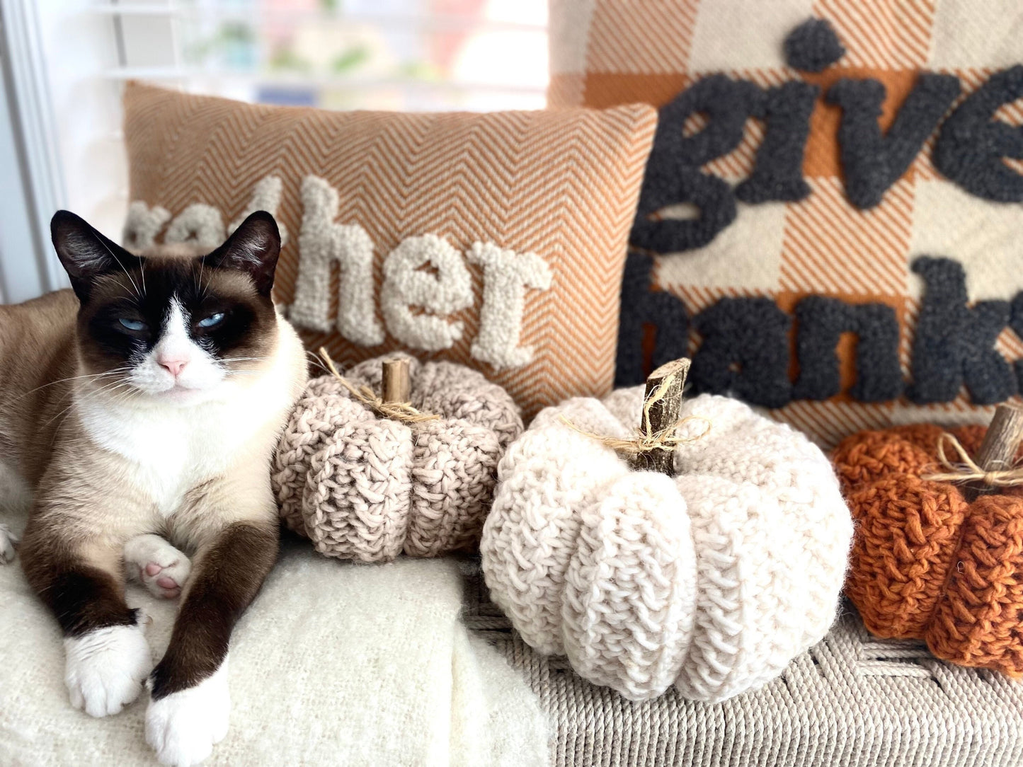 The Wheatley Crochet Pumpkin Pattern in Two Sizes