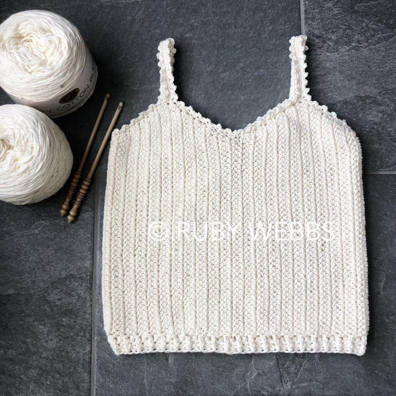 The Juliette Crochet Tank Pattern
