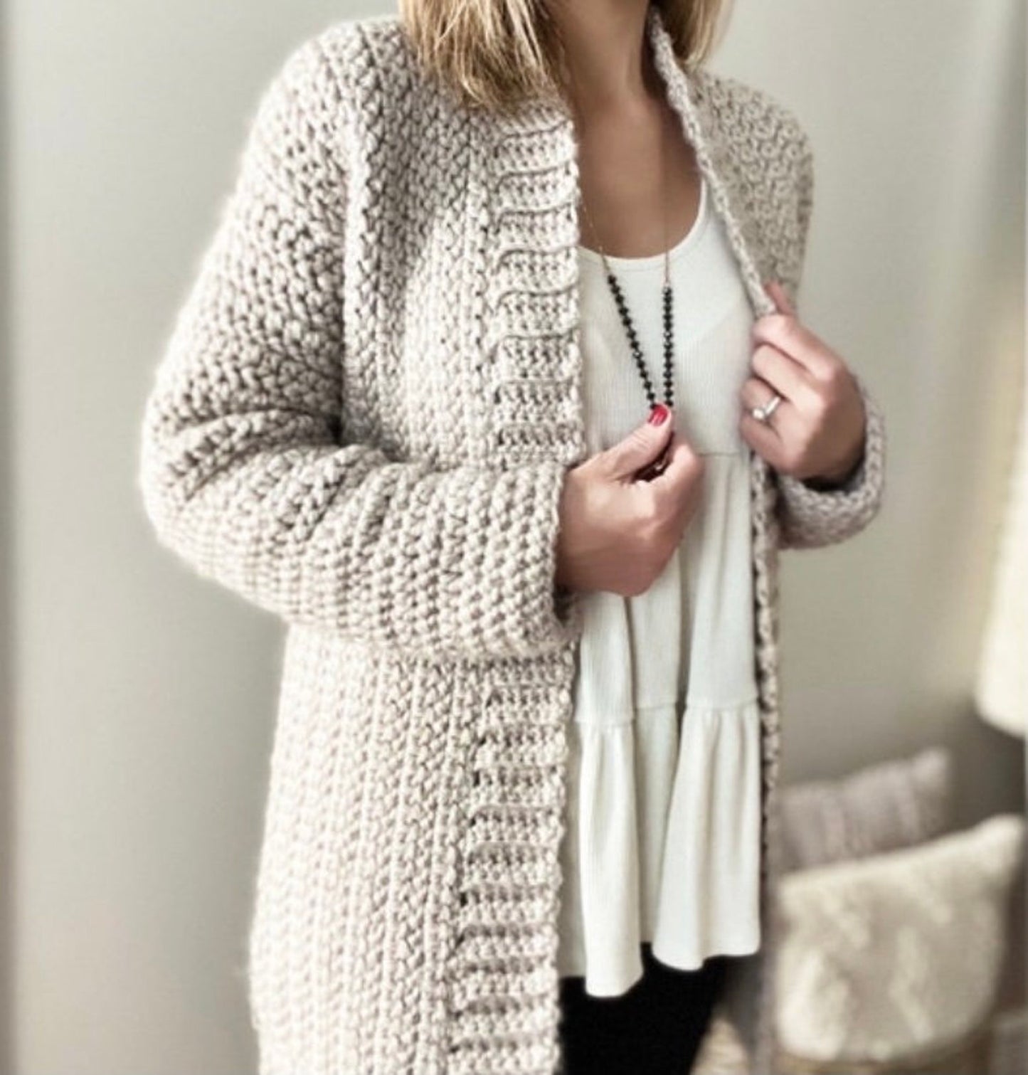 The Chrislyn Crochet Cardigan Pattern