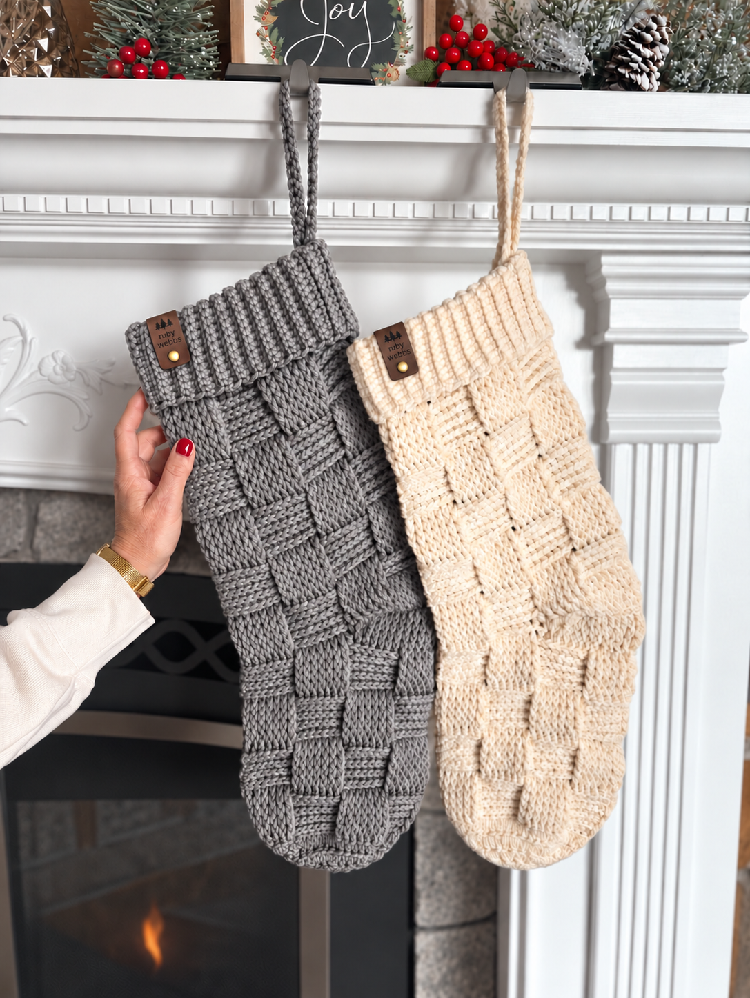 The Christmas Morning Crochet Stocking