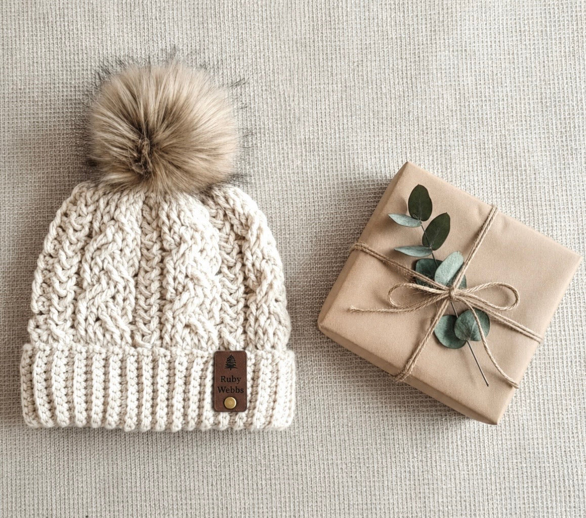 Snowbound Crochet Beanie Pattern PDF with Video Tutorial