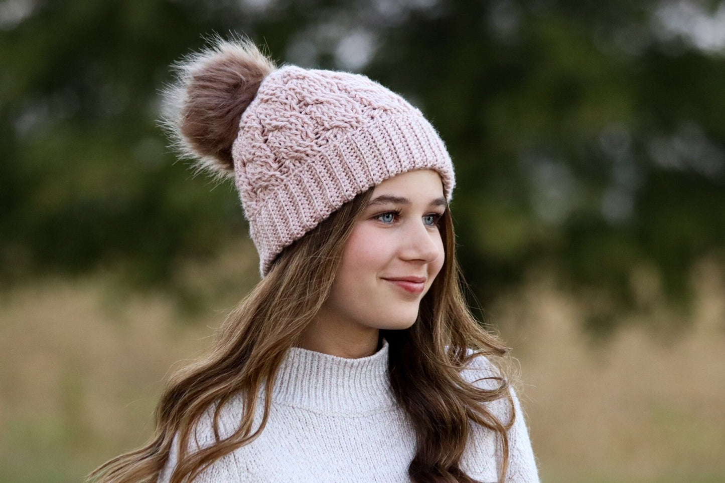 The Berkley Crochet Beanie Pattern PDF with Video Tutorial