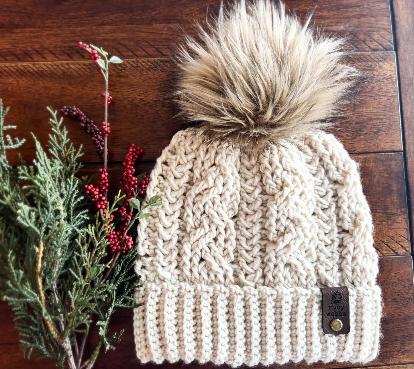 The Snowbound Crochet Beanie Pattern
