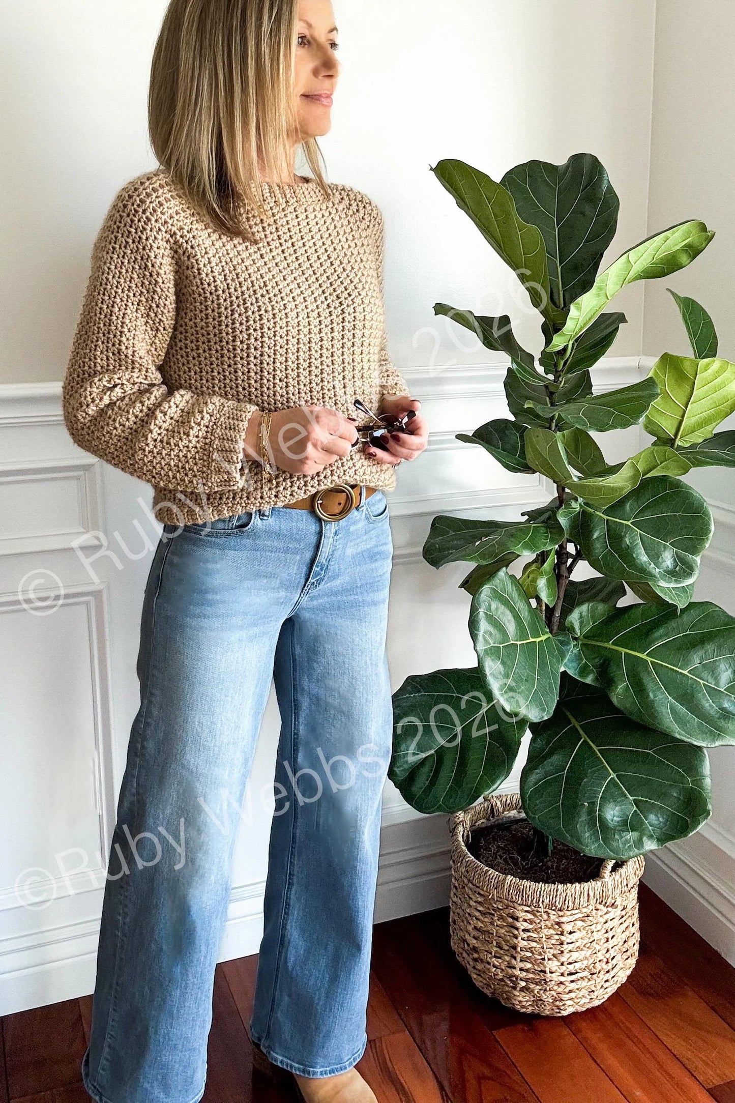 The Cashtan Sweater Pattern with Video Tutorial